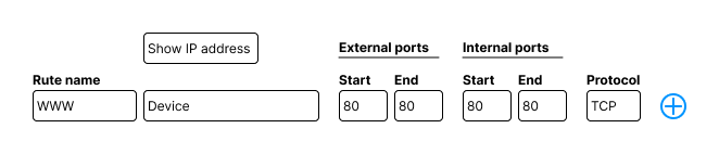 Creating a Port Forwarding rule on Smart Hub 3