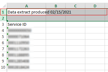 Opening and adding your cost centre data