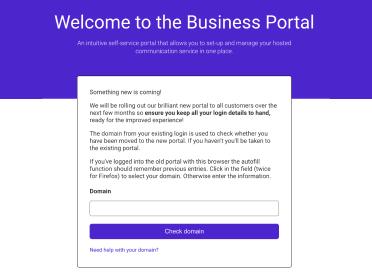 Original Business Portal