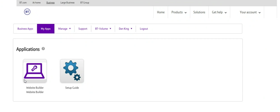 Screenshot of My Apps tab.