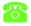 Green phone icon