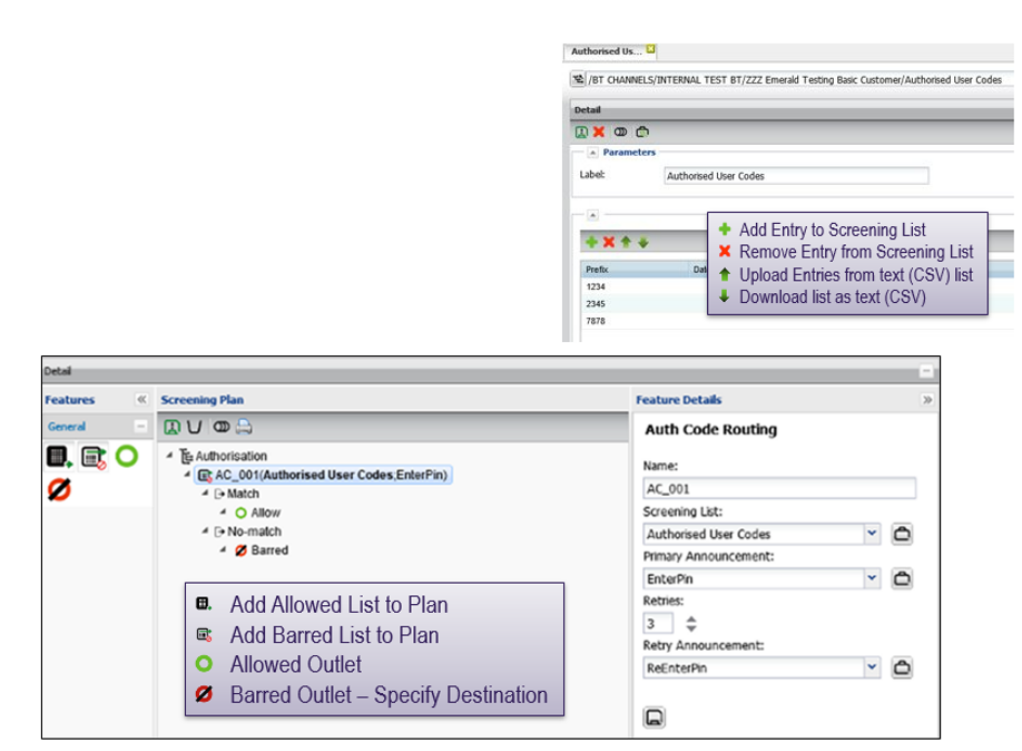 an image of the settings available in a meeting