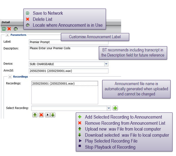 an image of the settings available in a meeting