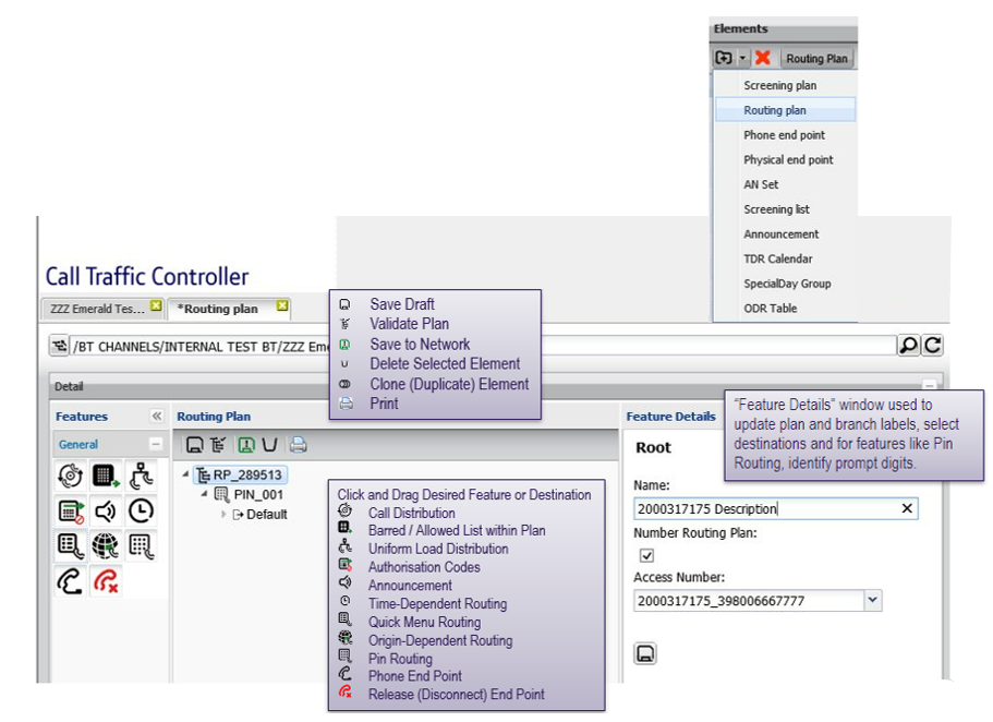 an image of the settings available in a meeting