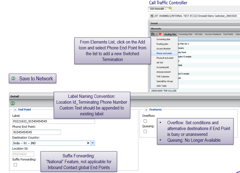 an image of the settings available in a meeting