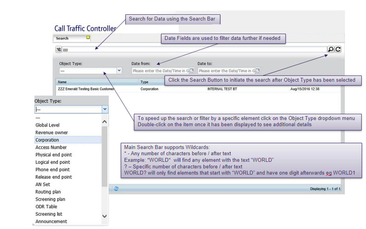 an image of the settings available in a meeting