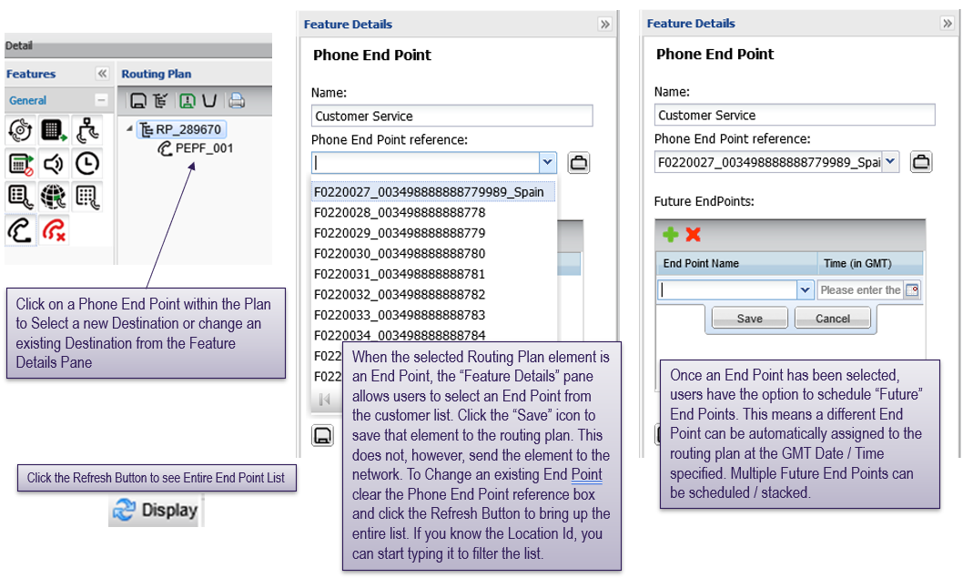 an image of the settings available in a meeting