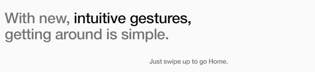 With new, intuitive gestures, getting around is simple