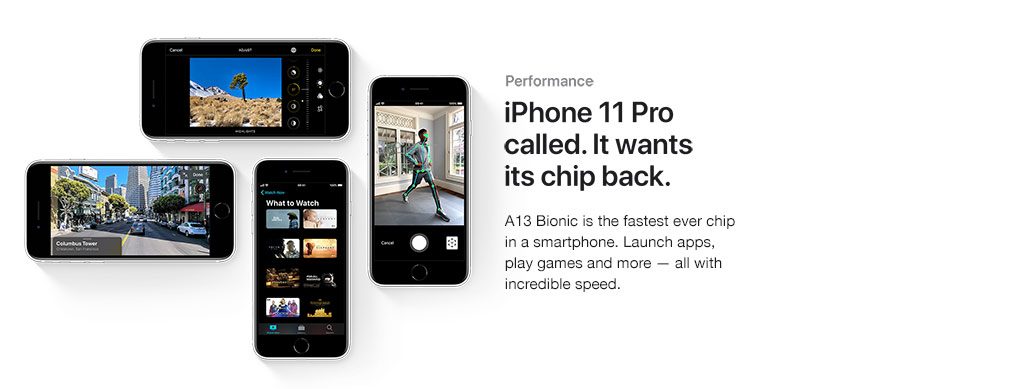 iPhone 11 Pro called. It wants its chip back.